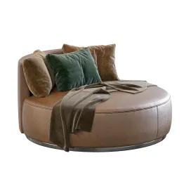 Love Seat Large Pouf Rugiano